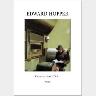 edward hopper painting Posters and Art